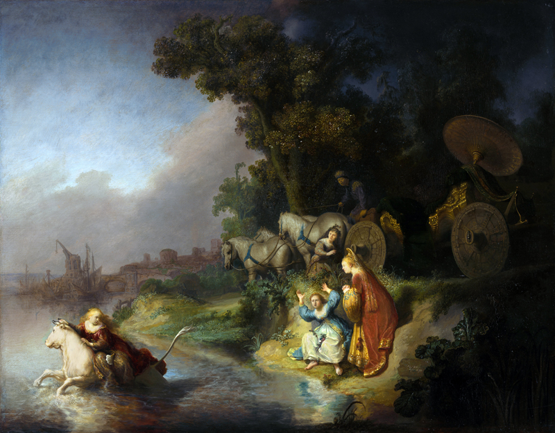 Abduction of Europa by Rembrandt 1632